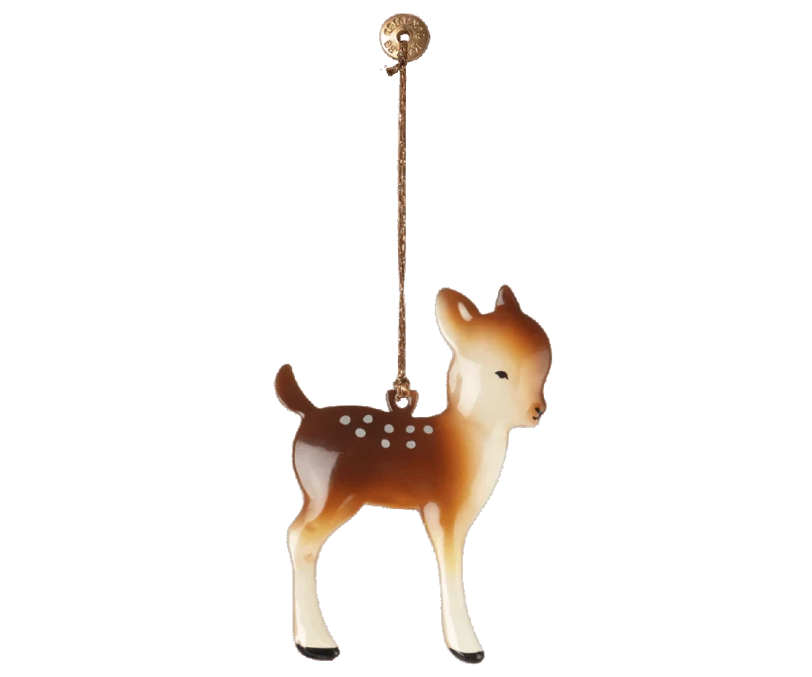 Maileg Metal Bambi Deer Ornament 5 Maileg Metal Bambi Deer Ornament - Image 3