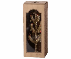 Maileg Christmas Tree - Gold With Red And Green -Maileg 14 4180 00 11