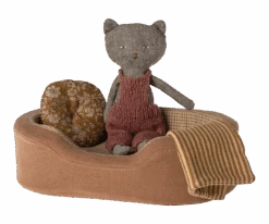 Maileg Small Cozy Bed - Brown -Maileg 16 4901 01 01