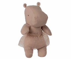 Maileg Hippo With Skirt, Small - Soft Rose -Maileg 16 5601 00