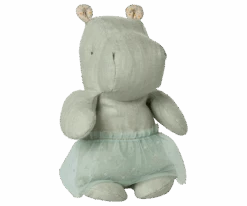 Maileg Hippo With Skirt, Small - Mint -Maileg 16 5601 01 10