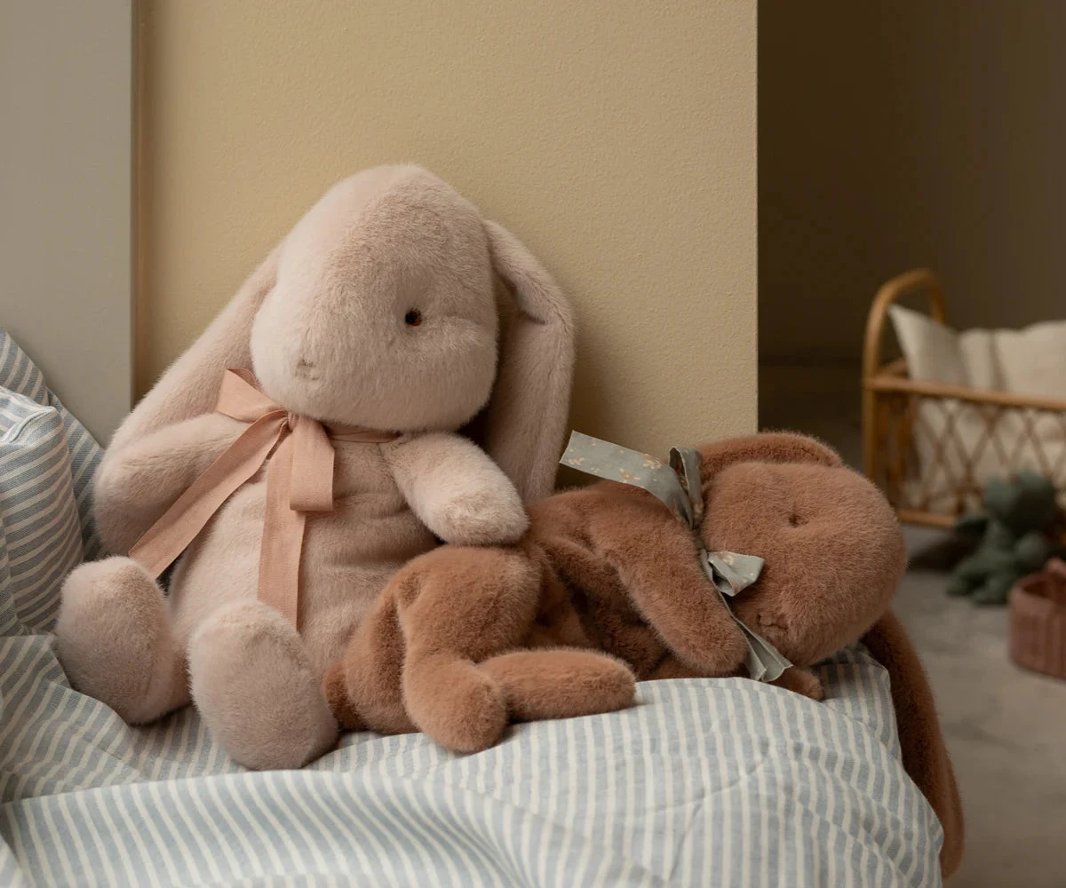 Maileg Plush Sleeping Bunny - Soft Brown 5 Maileg Plush Sleeping Bunny - Soft Brown - Image 3