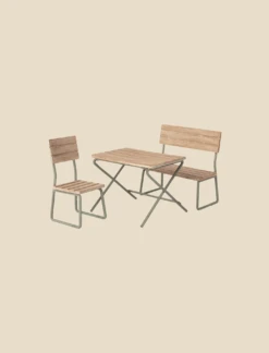 Maileg Miniature Garden Table And Chairs