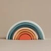 Handmade Mini Rainbow Stacker - Lagoon -Maileg 2J2A2835 2