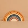 Sabo Concept Handmade Rainbow Stacker - Mustard