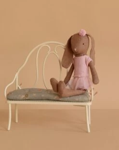 Maileg Bunny, Size 1 - Chocolate Brown - Ballet Suit And Skirt - Rose