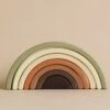 Handmade Rainbow Stacker - Olive -Maileg 2J2A3693 2 ba00726c dcee 43c2 830a 38a0dab2b514