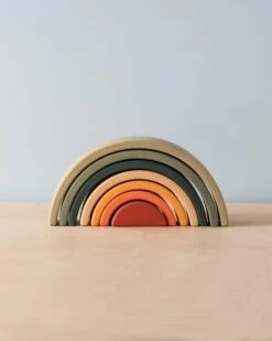 Handmade Mini Rainbow Stacker - Jungle