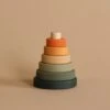 Sabo Concept Mini Wooden Pyramid Stacker - Jungle