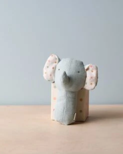 Maileg Lullaby Friend Rattles, Elephant -Maileg 2J2A9470 2