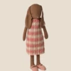 Maileg Bunny, Size 3 - Chocolate Brown - Dress