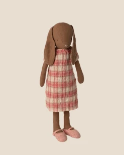 Maileg Bunny, Size 3 - Chocolate Brown - Dress