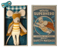 Maileg Superhero Mouse, Little Brother -Maileg image 100 2048x 0b3fa373 b4d6 4971 9522 abd8d962bcf7