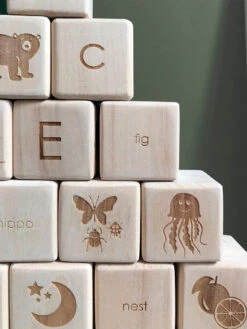 Alphabet Wooden Blocks -Maileg saboconcept 9a68115e6958a8980db5f8bfd5c3ab6c